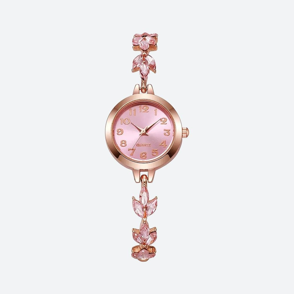 Montre Fleur Rose