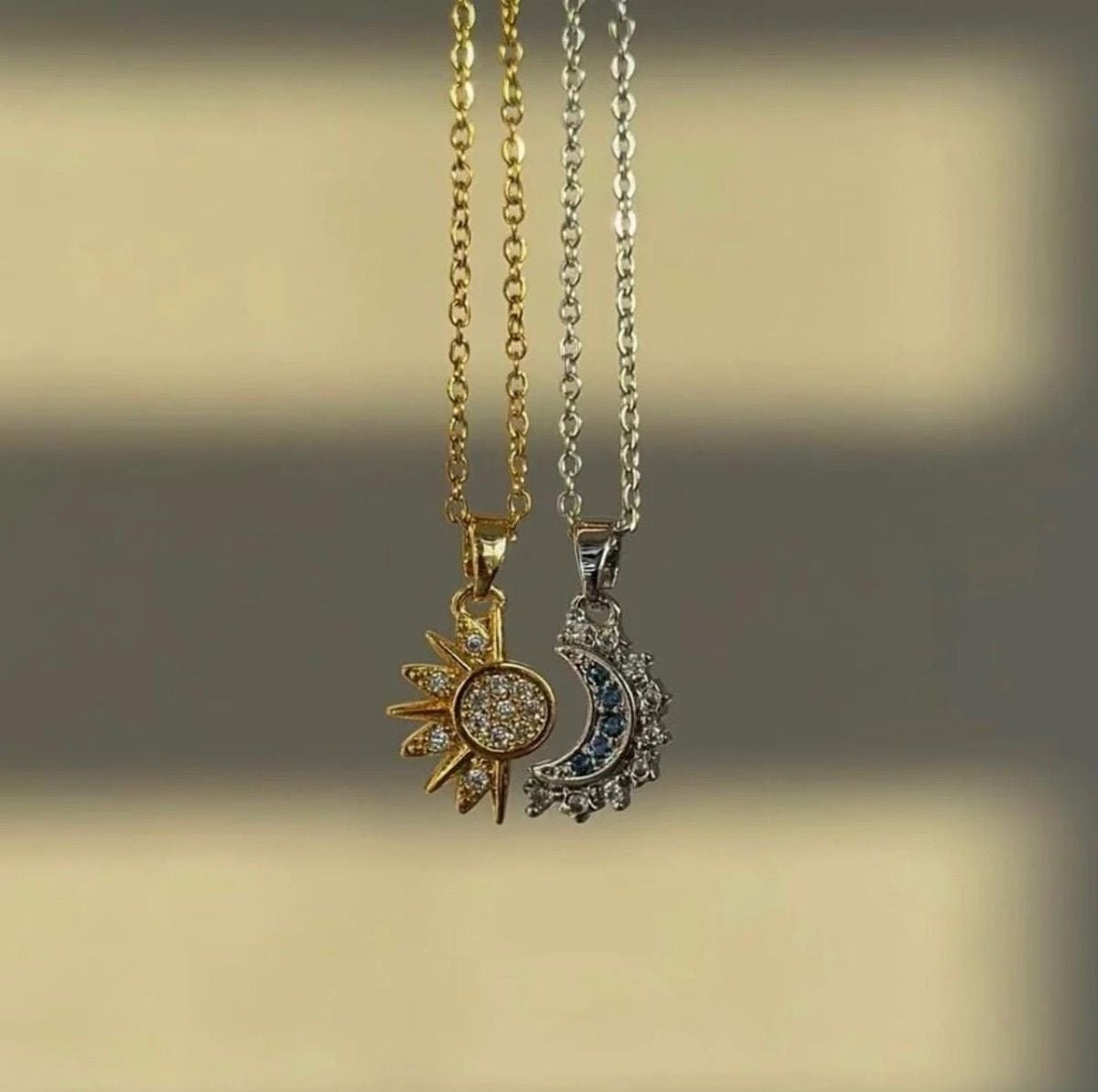 Duo de colliers Soleil & Lune – OLGUA