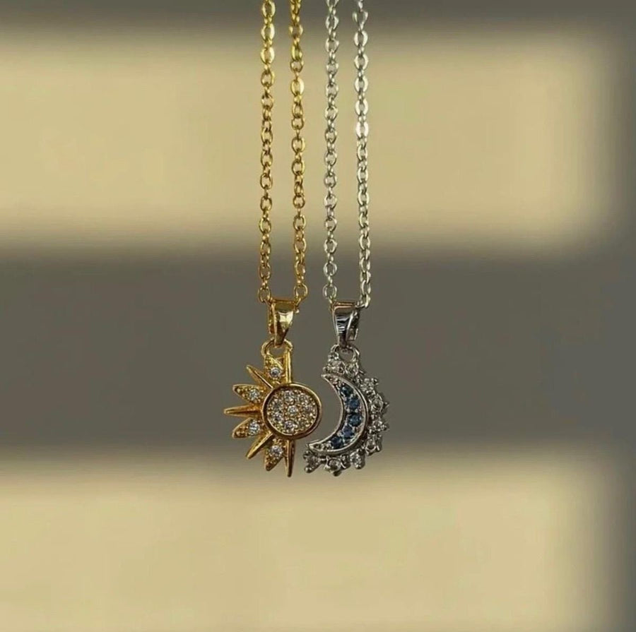 Duo de colliers Soleil & Lune – OLGUA